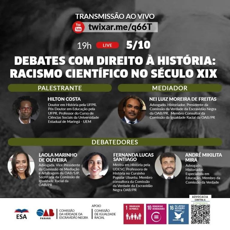 Debates com direito à história: Racismo científico no século XIX – Fernanda&nbsp;Santiago